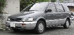 īpašības Auto Mitsubishi Chariot minivens foto