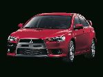 egenskaber 1 Bil Mitsubishi Lancer Evolution sedan foto