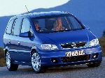 світлина 28 Авто Opel Zafira Мінівен 5-дв. (A 1999 2003)