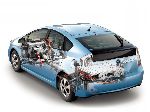 світлина 10 Авто Toyota Prius Хетчбэк (3 покоління 2009 2011)
